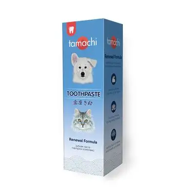 Купить tamachi зубная паста для собак и кошек 