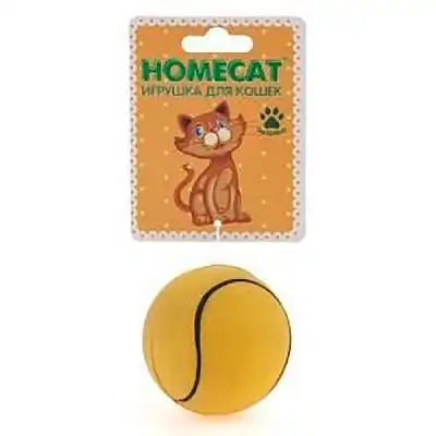 Купить homecat Ф игрушка для кошек мяч спортивный