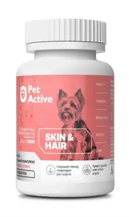 Купить biopetactive мультивитаминный комплекс для собак для поддержания здоровой кожи и шерсти