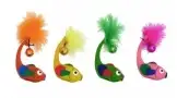 Купить СКИДКА papillon игрушка для кошек "рыбка с бубенцом" латекс