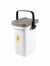 Купить stefanplast Белый контейнер для корма для собак и кошек, серый