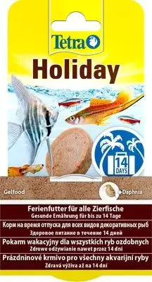 Купить tetra holiday корм для рыб отпуск 14 дней, твердый гель