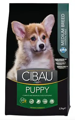 Farmina Cibau Puppy Medium сухой корм для щенков средних пород с курицей