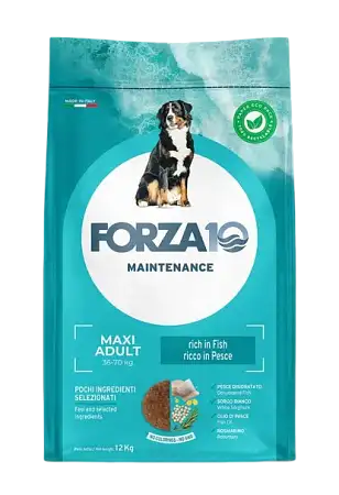 Купить forza10 maintenance maxi adult сухой корм для взрослых собак крупных пород с рыбой
