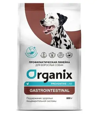 Organix Preventive Line Gastrointestinal сухой корм для взрослых собак всех пород