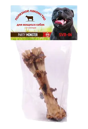 Купить svb-in party monster лакомство для собак копыто говяжье