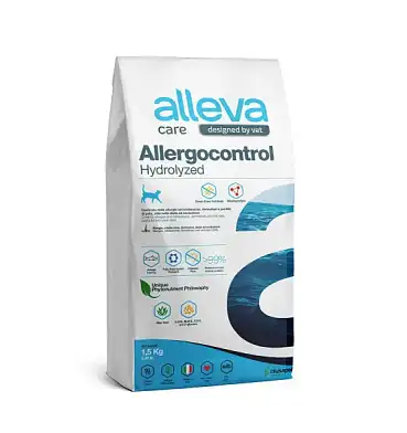 Alleva Care Cat Allergocontrol сухой диетический корм для взрослых кошек при аллергии