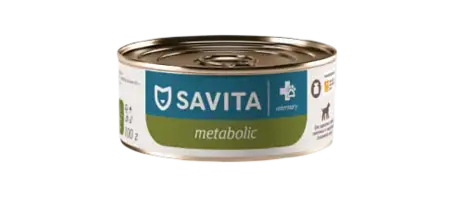 Купить savita vet metabolic консервы для взрослых собак для снижения веса, склонных к ожирению