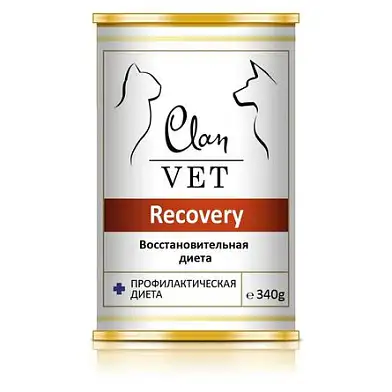 Clan VET RECOVERY консервы для кошек и собак при восстановлении