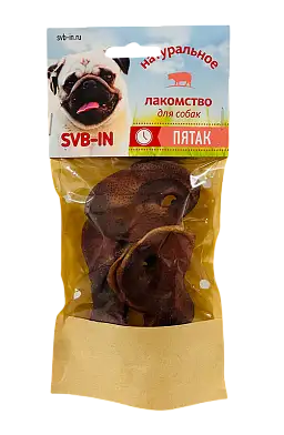 SVB-IN лакомство для собак Носы свиные запеченные ПЯТАК