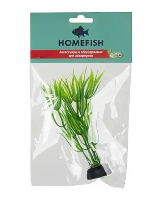 HOMEFISH Таксодий растение для аквариума пластиковое с грузом