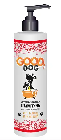 Купить good dog Шампунь антипаразитарный для щенков, собак