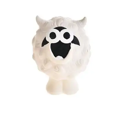 Homepet BUBBLE  игрушка для собак барашек с пищалкой латекс