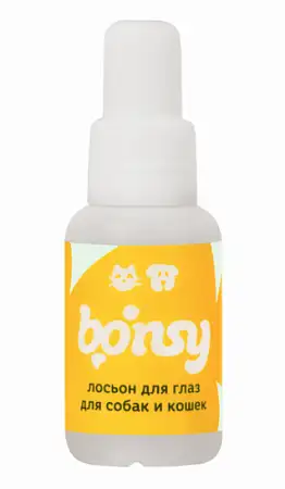 Купить bonsy Лосьон для ухода за глазами кошек и собак