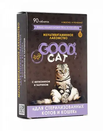 Купить good cat Мультивитаминное лакомcтво для стерилизованных котов и кошек
