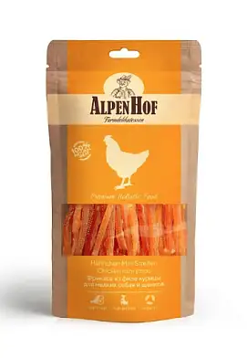 AlpenHof лакомство для мелких собак и щенков Фрикасе из филе курицы