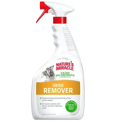 Nature's Miracle спрей уничтожитель пятен и запахов от мочи кошек