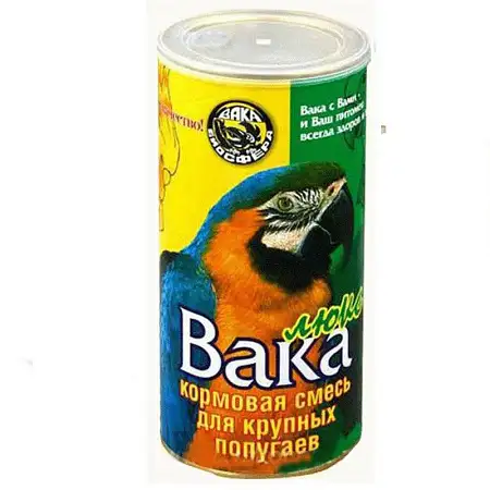 Купить Вака Люкс сухой корм для крупных попугаев