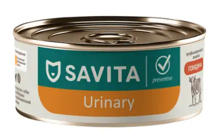 Купить savita vet urinary s/o консервы для взрослых собак при мочекаменной болезни с говядиной