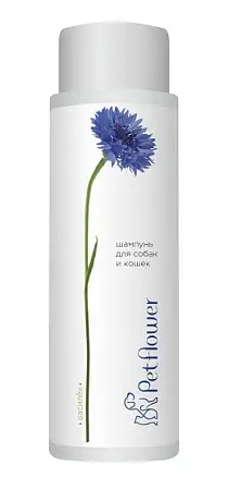Купить pet flower шампунь Универсальный для кошек и собак с ароматом василька